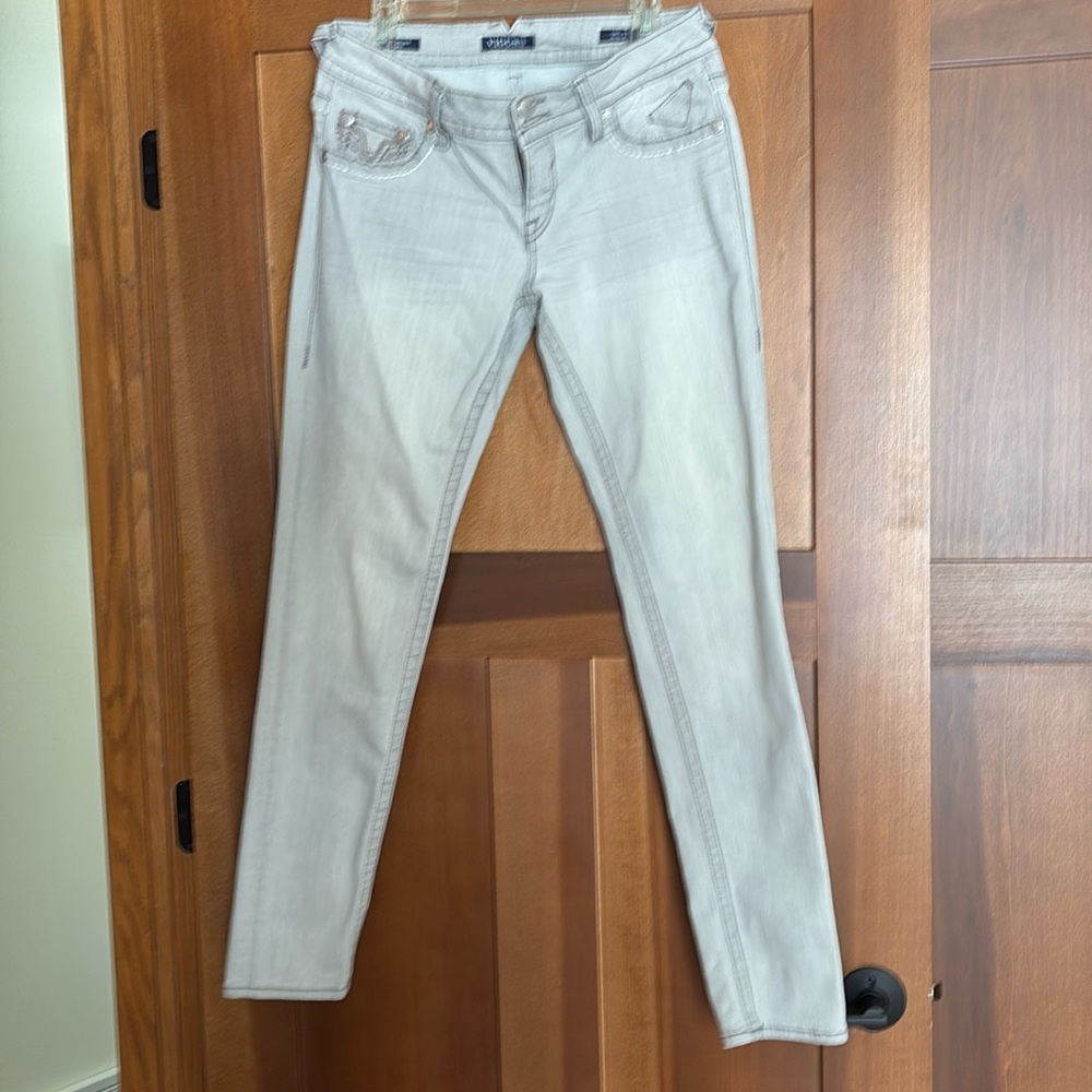 NWOT Vigoss grey skinny jeans